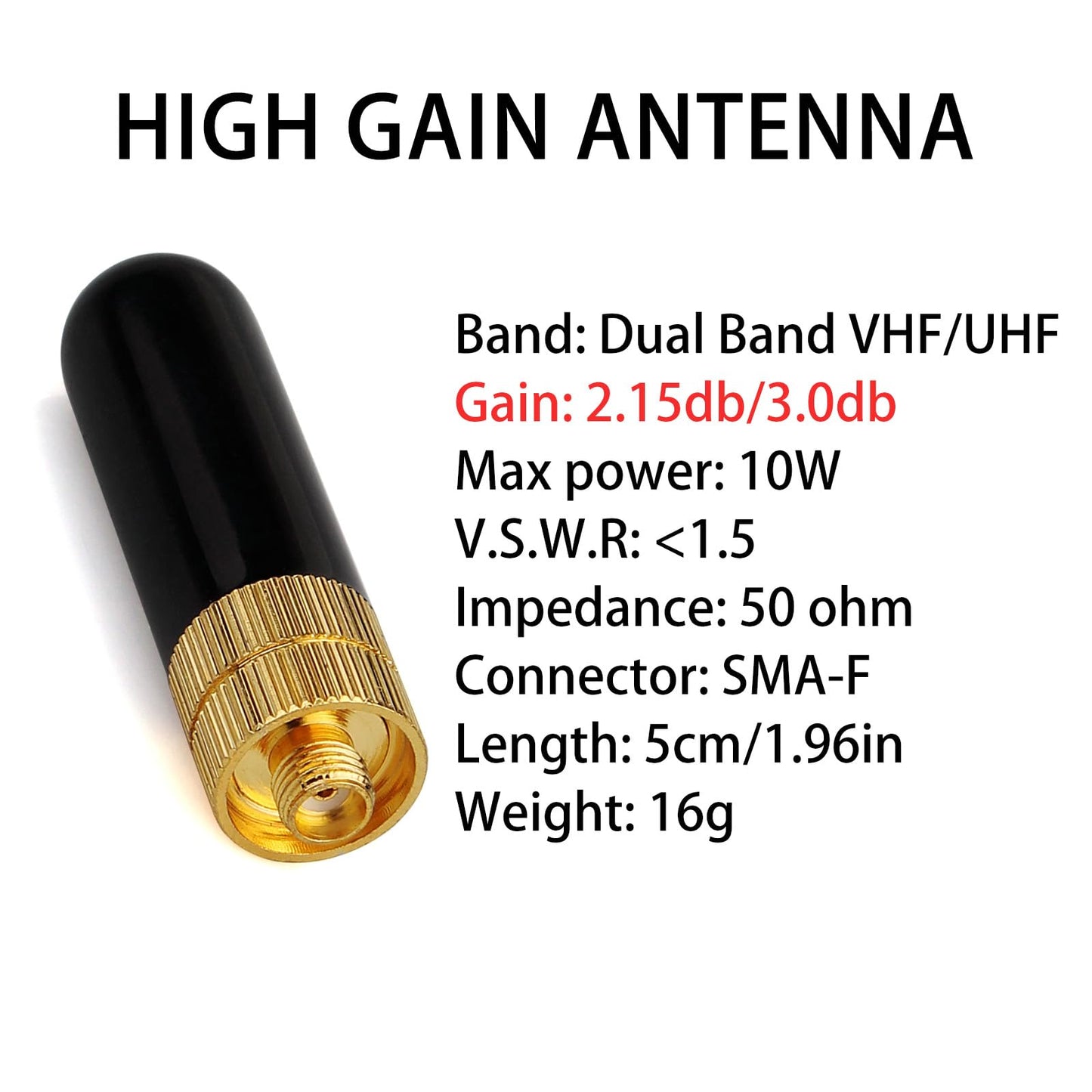 Stubby Radio Antenna
