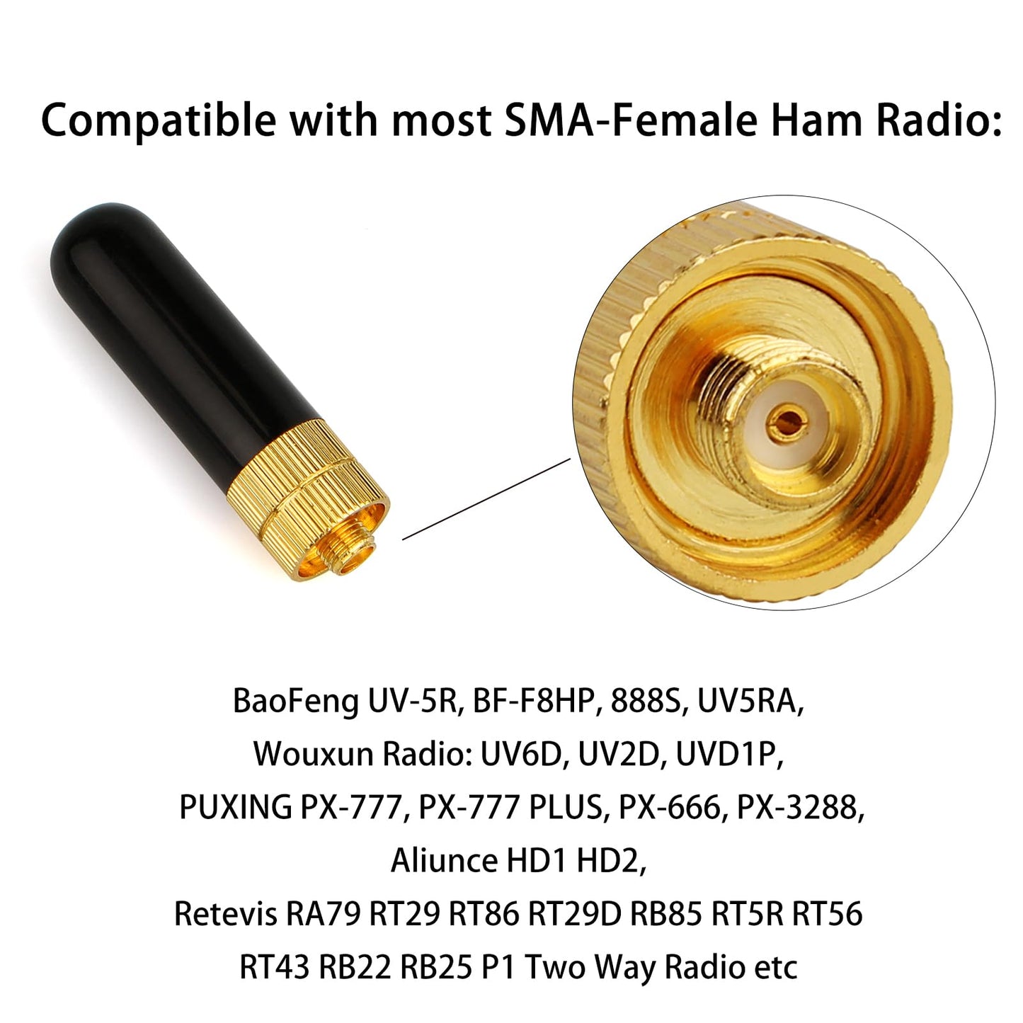 Stubby Radio Antenna