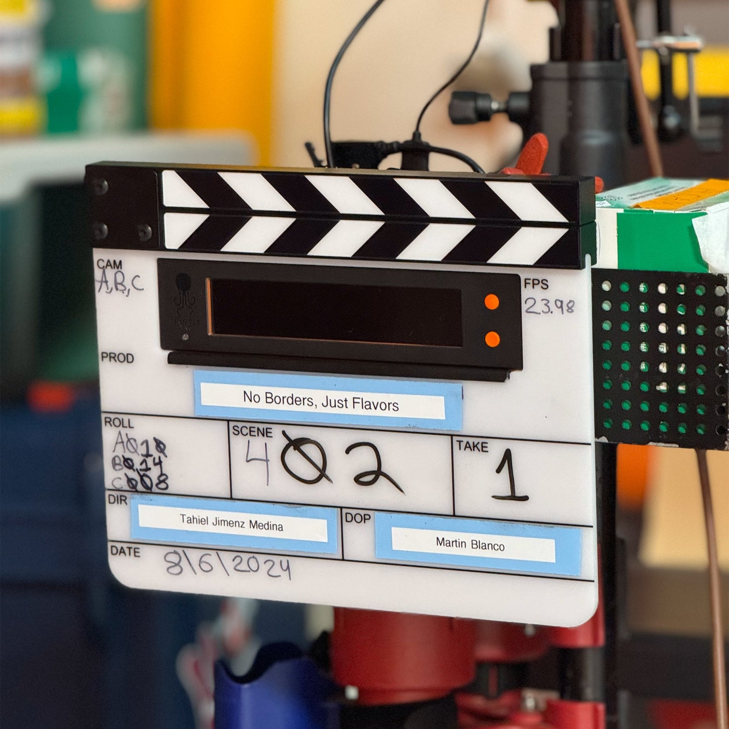 Digital Timecode Slate Kit with Timebar - USA Version
