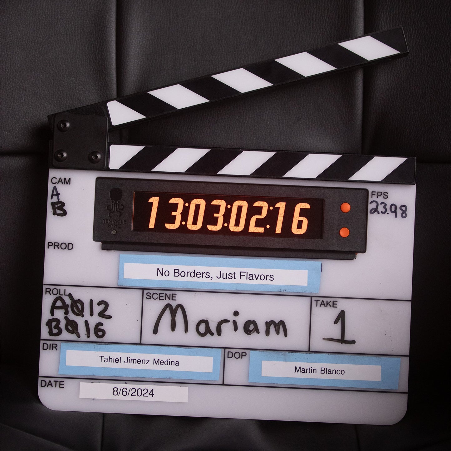 Digital Timecode Slate Kit with Timebar - USA Version