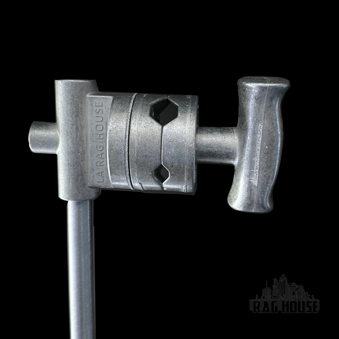 40” C-STAND 2 RISER STANDARD SWING LOCK BASE - Chrome