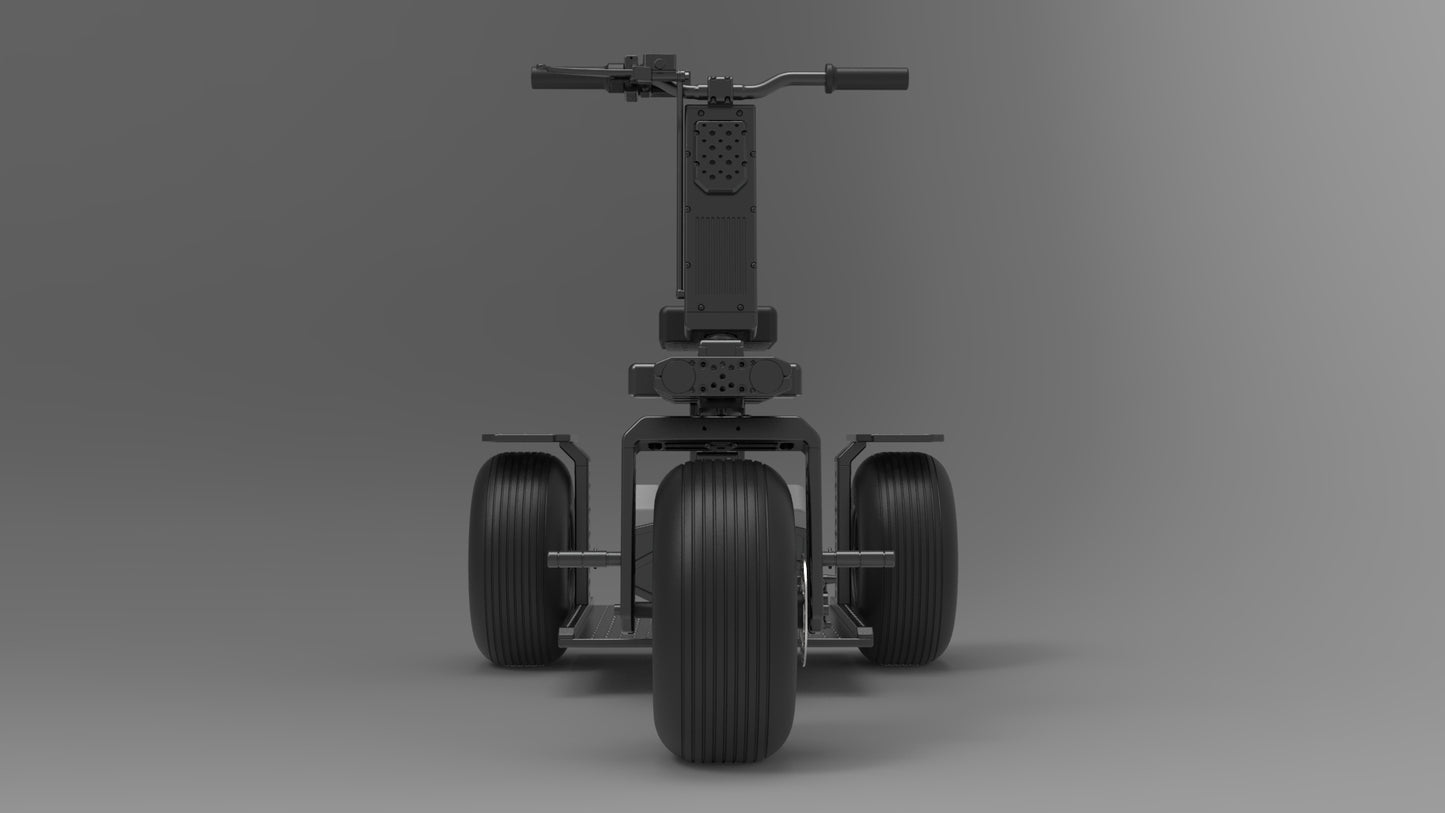 Raptor Electric Trike + Rickshaw