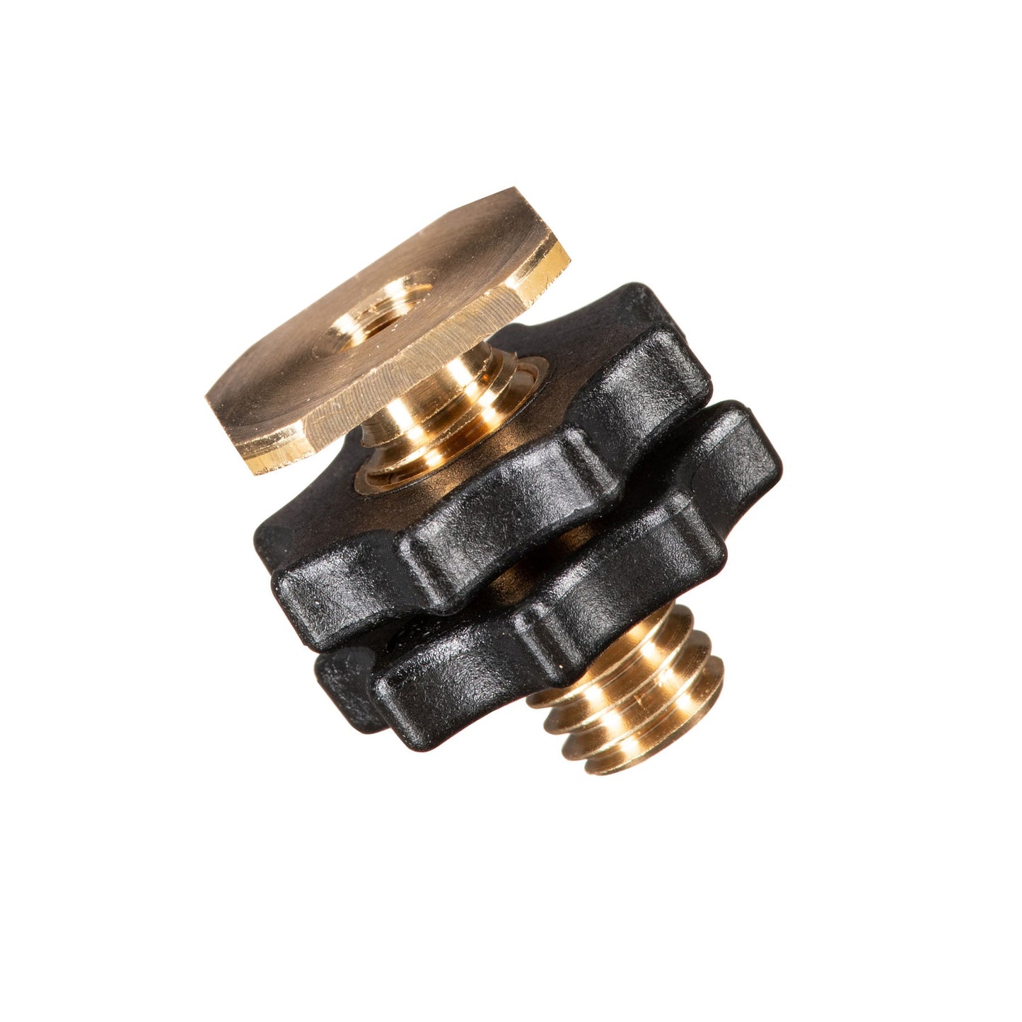 Rycote Brass Shoe Adaptor with Male Thread - 1/4" or 3/8” - Grip Support Store