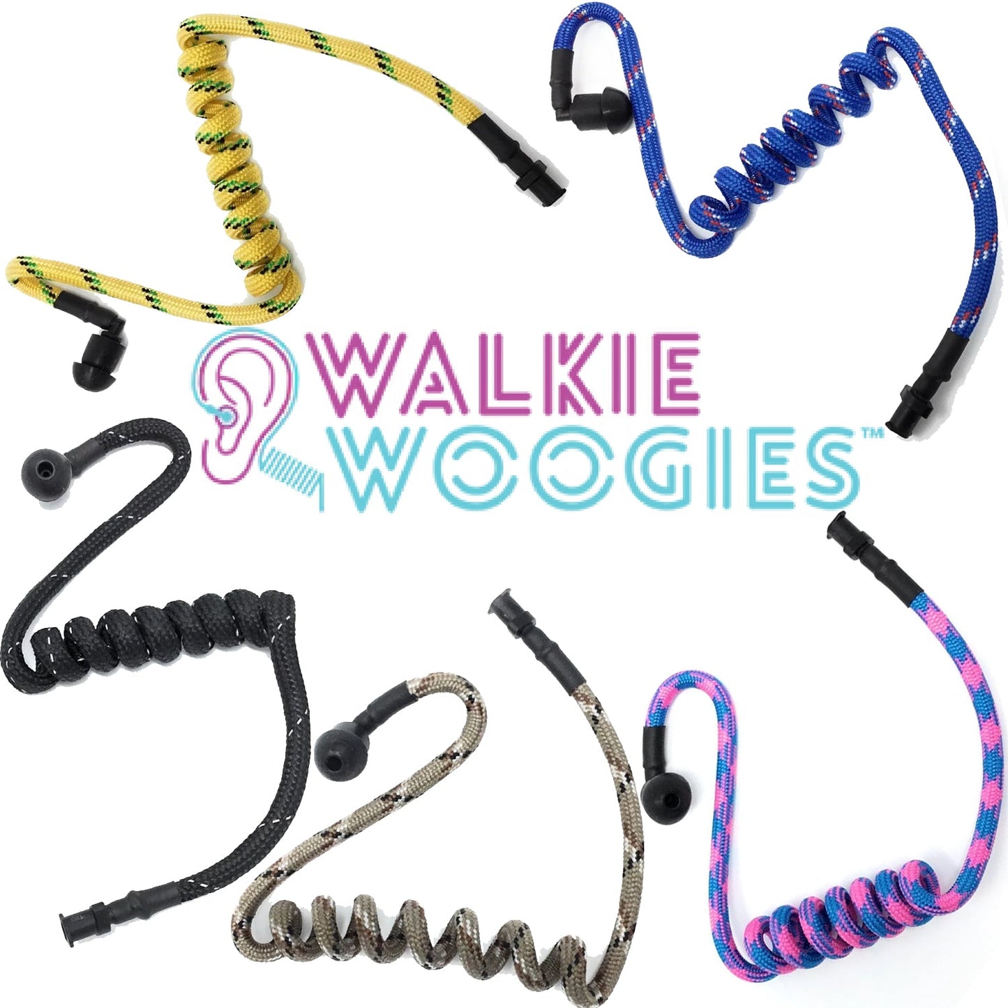 Walkie Woogies - Acoustical Surveillance Tube for Walkie Talkies (Various Colors)
