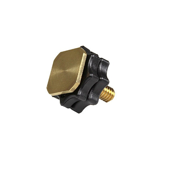 Rycote Brass Shoe Adaptor with Male Thread - 1/4" or 3/8” - Grip Support Store