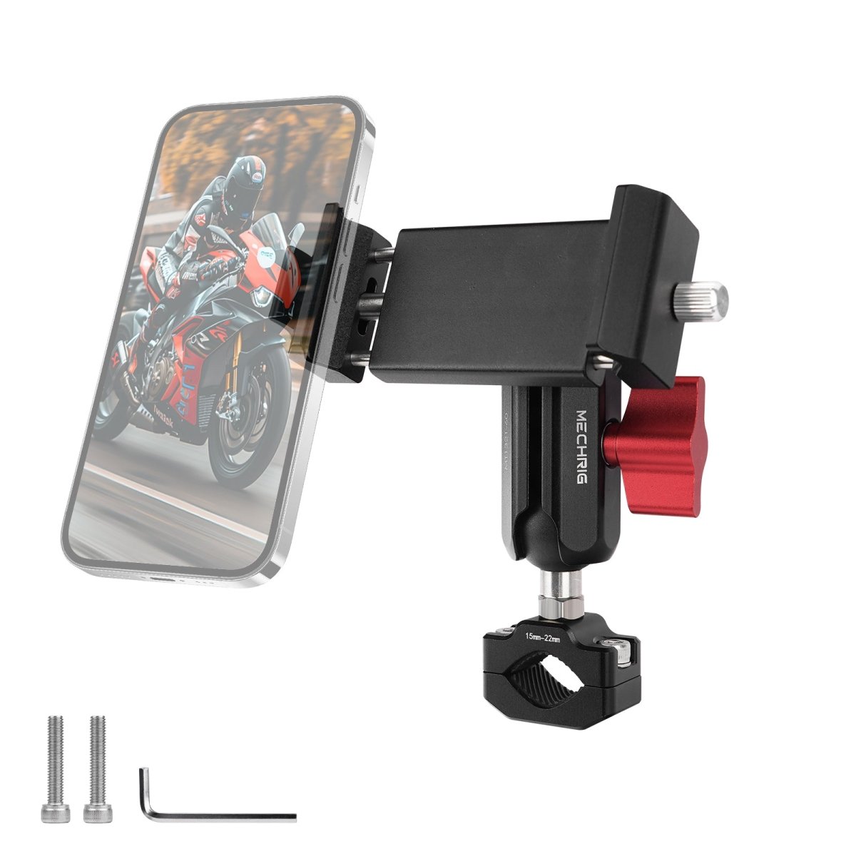 Mechrig Dual Ball Quick-Release Aluminum Handlebar Phone Mount