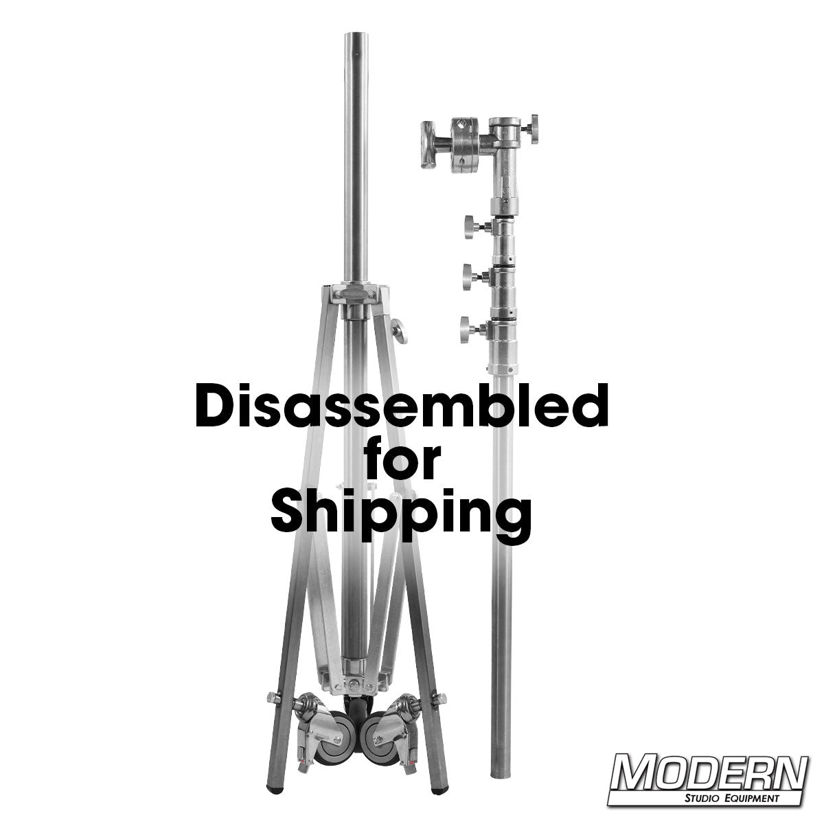 Medium Roller Stand with Rocky Mountain Leg and 4-1/2" Grip Head