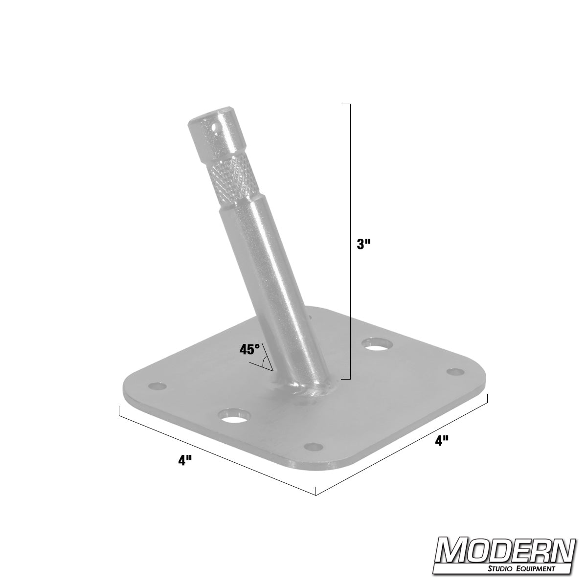 45° Baby Cheater Nail on Plate