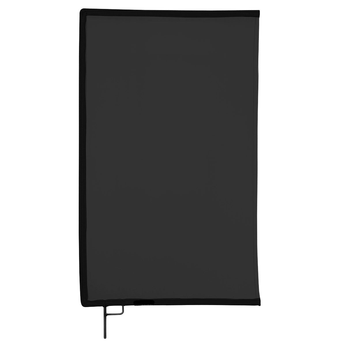 Black Artificial Silk Scrims