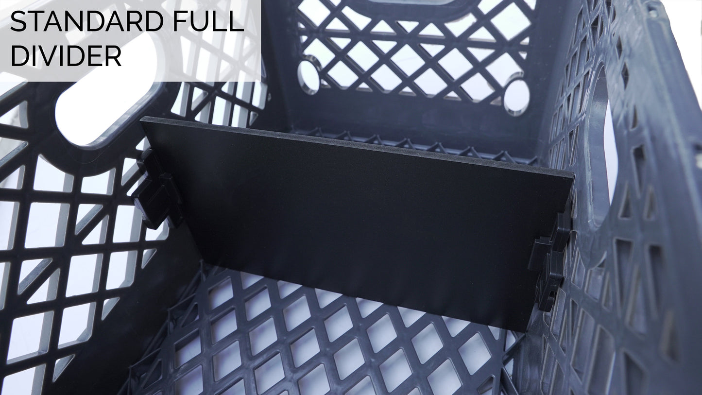 Standard Milk Crate Divider (Full Milk Crate)