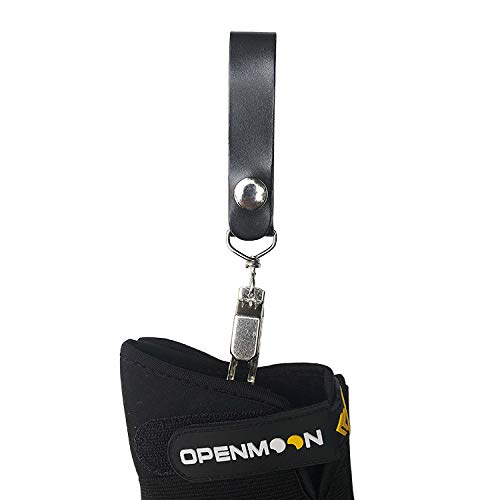 Glove Leather Clips (Black)