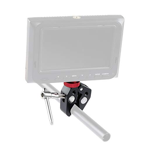 Super Clamp with 1/4"-20 to 1/4"-20 Screw Converter