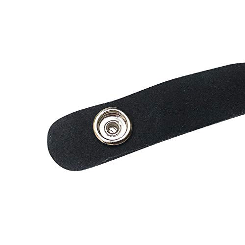 Glove Leather Clips (Black)