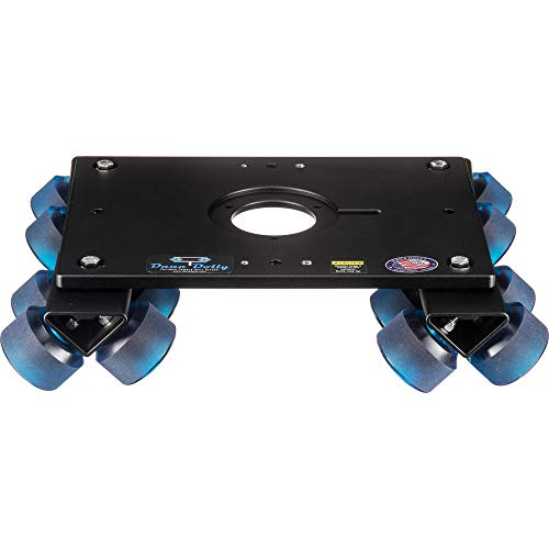 Dana Dolly Universal Rental Kit, Includes 2X Universal Track Ends, Center Support, 75mm, 100mm, 150 Bowl Adapter, 3" Washer, T-Tool, Monitor Mount & Flight Case