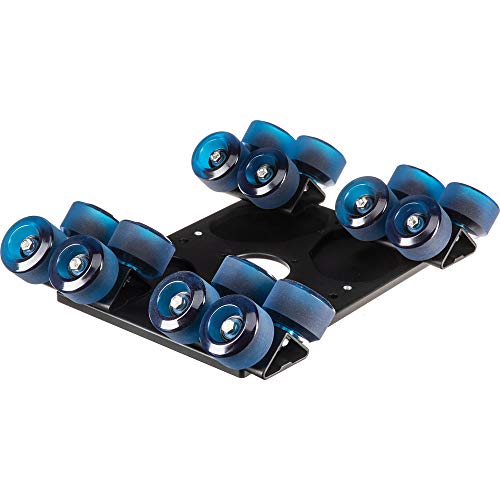 Dana Dolly Universal Rental Kit, Includes 2X Universal Track Ends, Center Support, 75mm, 100mm, 150 Bowl Adapter, 3" Washer, T-Tool, Monitor Mount & Flight Case