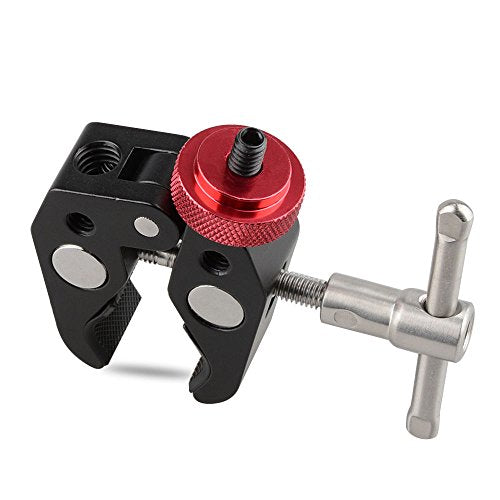 Super Clamp with 1/4"-20 to 1/4"-20 Screw Converter