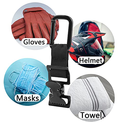Glove Clip with Metal Carabiner