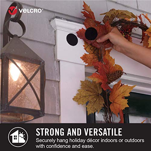 White VELCRO 2" x 15' | Professional Grade Heavy Duty Strength Holds up to 10 lbs on Smooth Surfaces | Indoor Outdoor Use