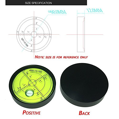 High precision horizontal bubble level