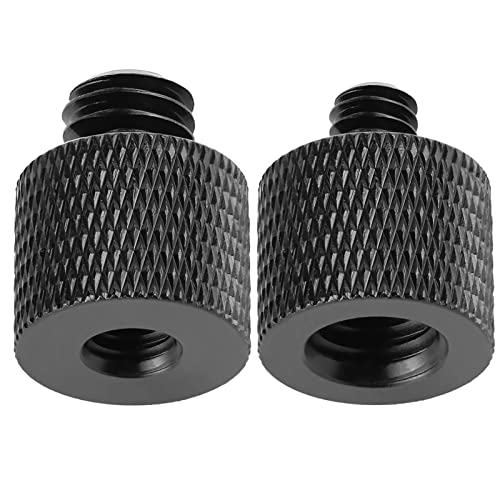 2 Pack-1/4" Male to 3/8" Female and 3/8" Male to 1/4" Female