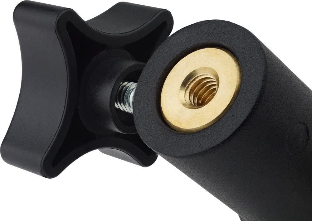Short Double Female Stud with 1/4"-20 & 3/8"-16 Threads