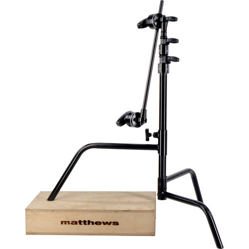 Matthews 20" C-Stand with Sliding Leg + Grip Arm and Head