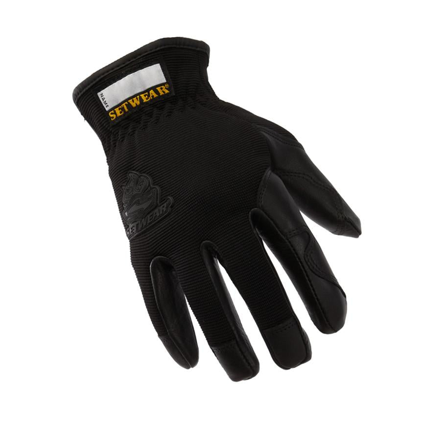 Pro Leather Black Glove - Setwear - Grip Support Store