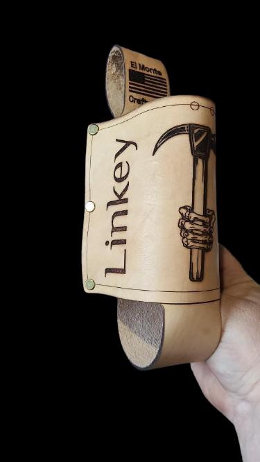 Custom Leather Water Bottle Holster