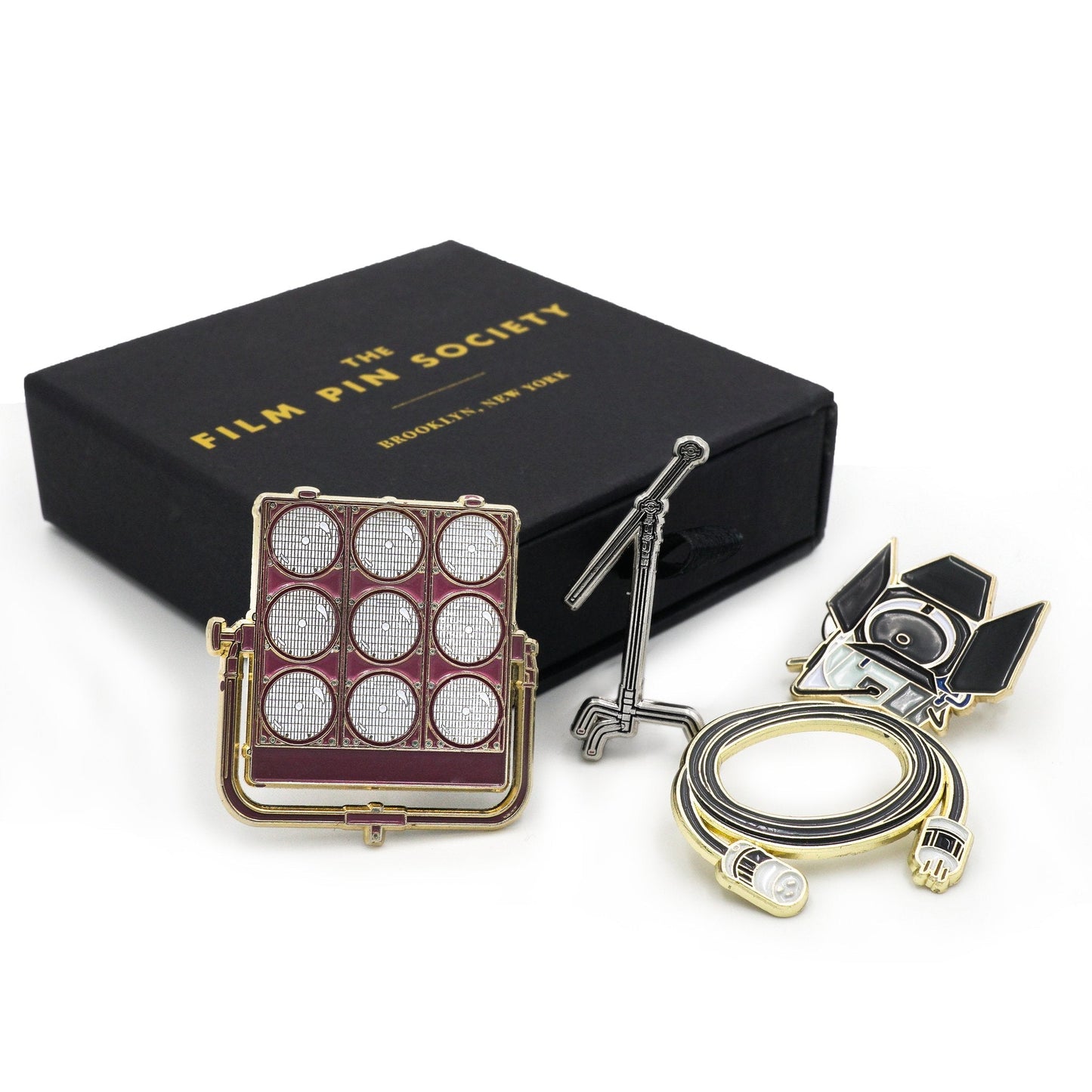 Grip & Electric Pins by Film Pin Society