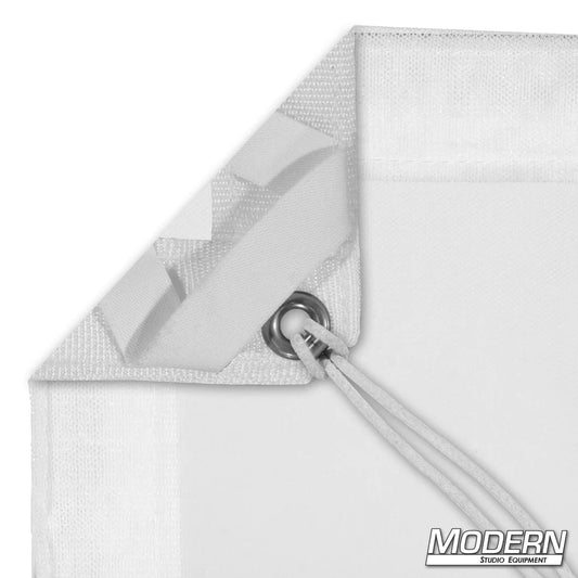 White Single Scrim with Bag