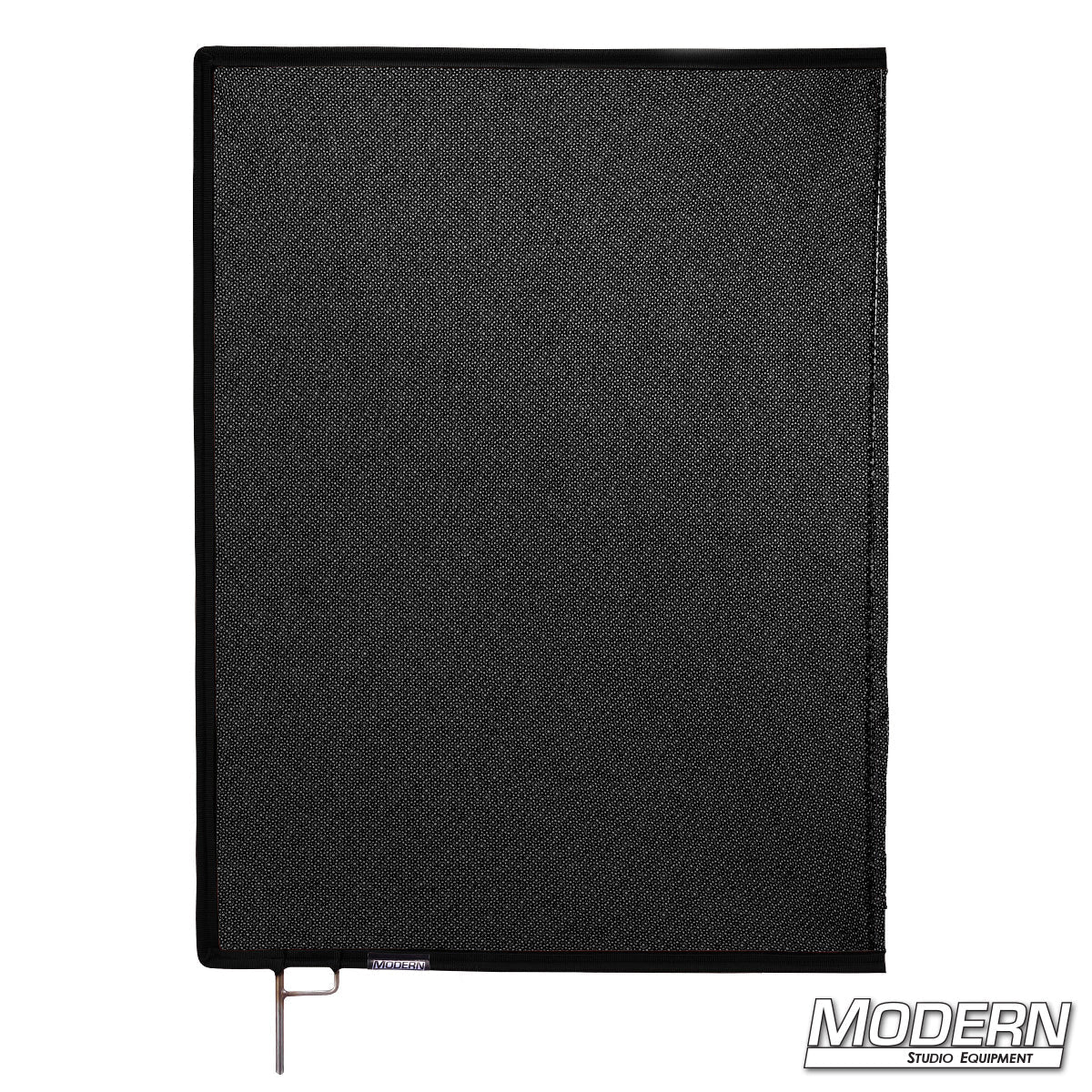 Black Triple Scrim stacked with double and single scrims for variable light control on set