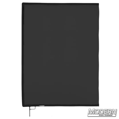 36x60 Black artificial silk scrims for soft light diffusion and glare reduction in professional film, TV, and photography lighting setups.
