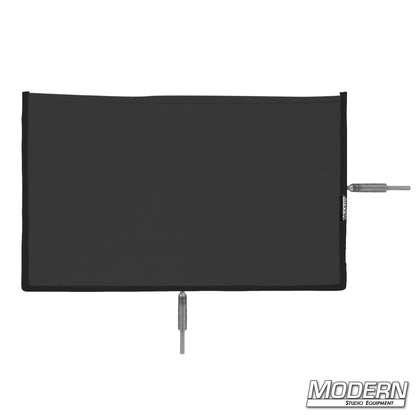 12-Inch x 20-Inch Flex Scrims – Professional Light Control for Film, Television, and Photography | Modern Studio Equipment. BLACK ARTIFICIAL SILK 
