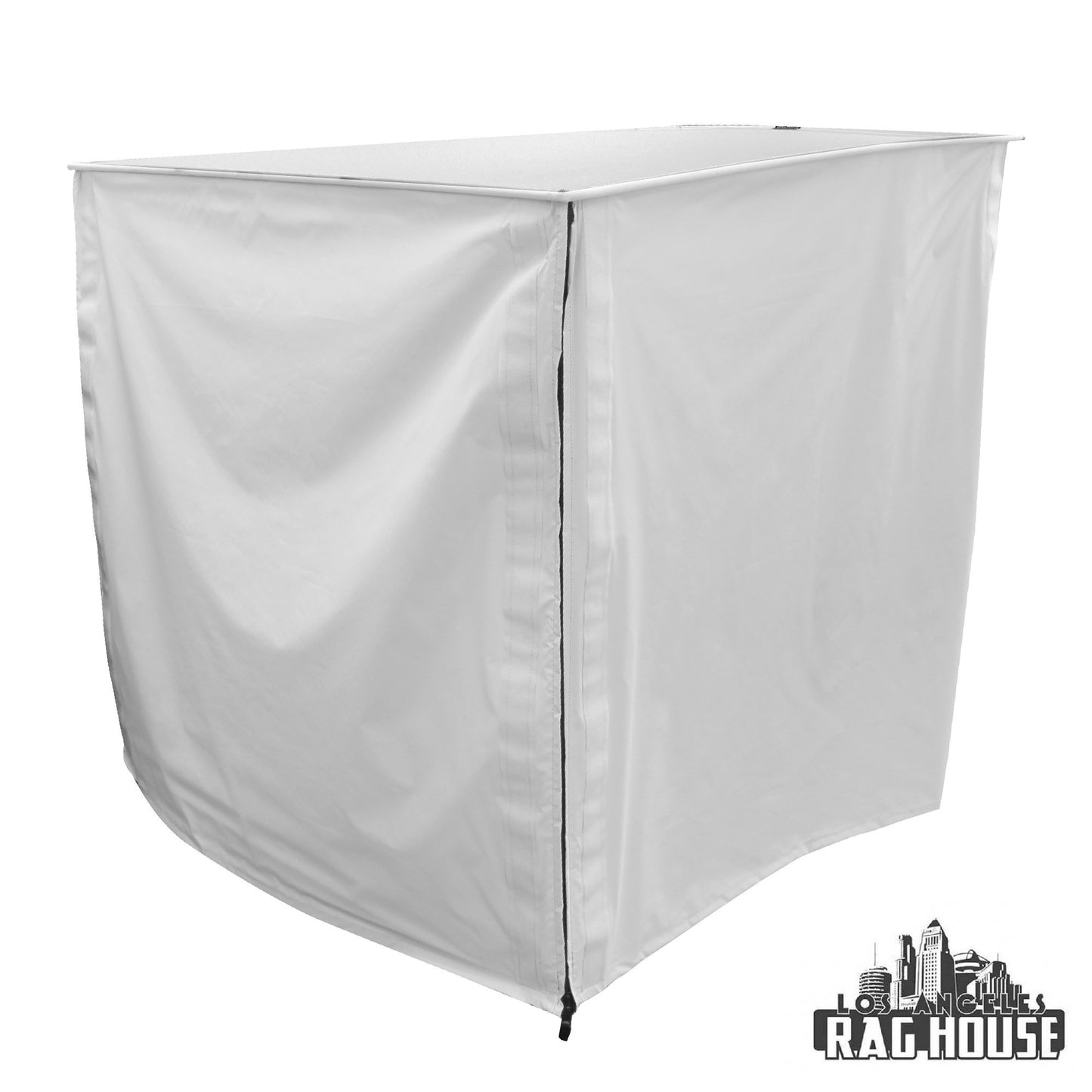 48"x48" Whitebounce B/W 4 Sided Floppy by LA Rag House - black side of 4 sided floppy