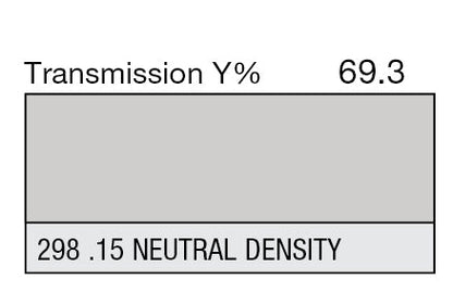 Lee Filters 298 0.15 ND Neutral Density - 48" x 25' Roll