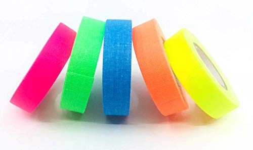Spike Gaffers Tape - 5 Bright Neon Gaffer Tape Colors