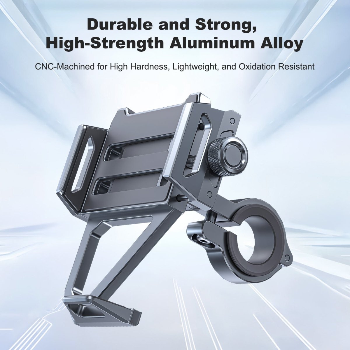 Mechrig 360° Rotating Aluminum Alloy Cycling Phone Holder