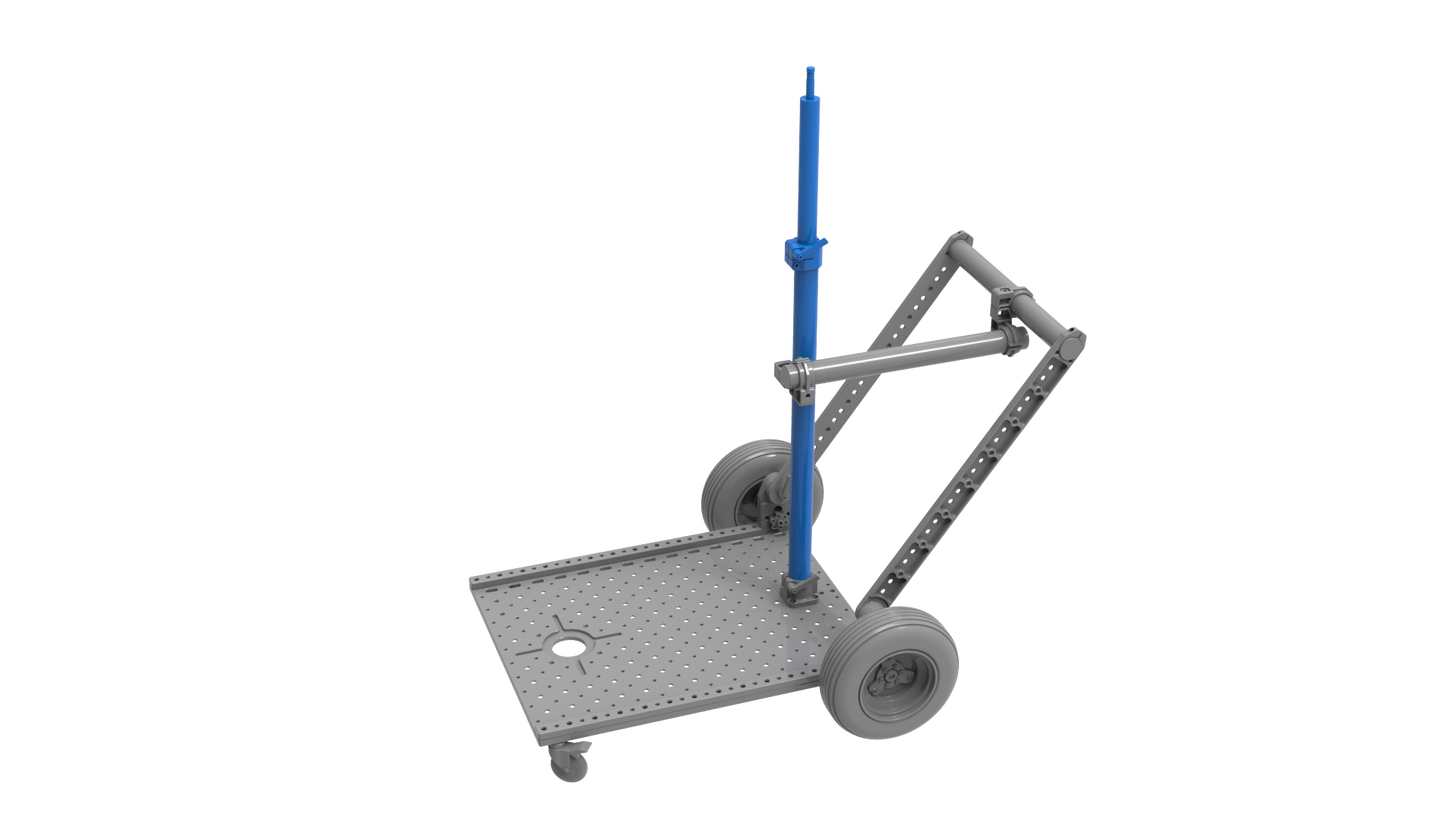 1-1/2" Telescopic Column with 5/8” Baby Pin