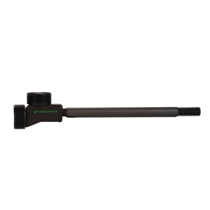 9.Solutions Quick Mount Receiver to 3/8”Rod, Two Quick Mount Receivers, 90 Degree Angle, Magnetic Quick Mount, 9.XM1010