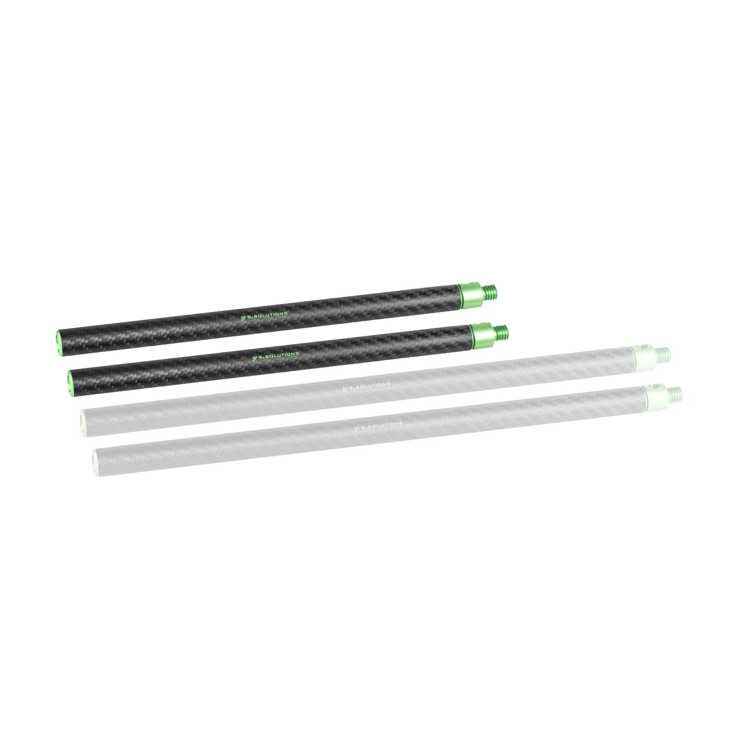 9.Solutions 15mm Carbon Fiber Rod Set (9"), Lightweight & Rigid, Standard 15mm Diameter, Length: 9In / 23cm, for DSLR Rigs & Cine Setups, 9.VBROD13