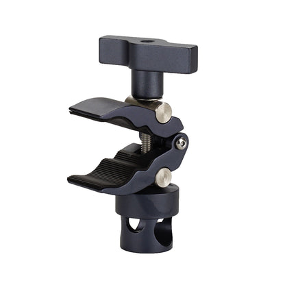 9.Solutions Python Clamp Mini, Unique Grip Head that Fastens onto Rods Ranging in Diameter from 1/4" to 5/8", Max Load: 11lbs, 9.VB5079, Crab Clamp Rod Clamp