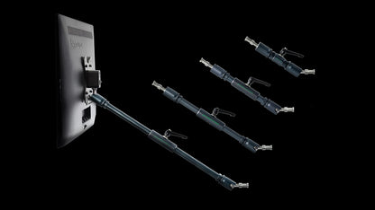 9.Solutions Double Joint Arm Medium (460mm), Both Ends Ball Joints, Max Load: 19.8lbs, 9.VD5089M