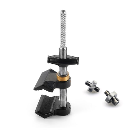 Small End Jaw Vise Clamp with 1/4-20" & 3/8" Thread