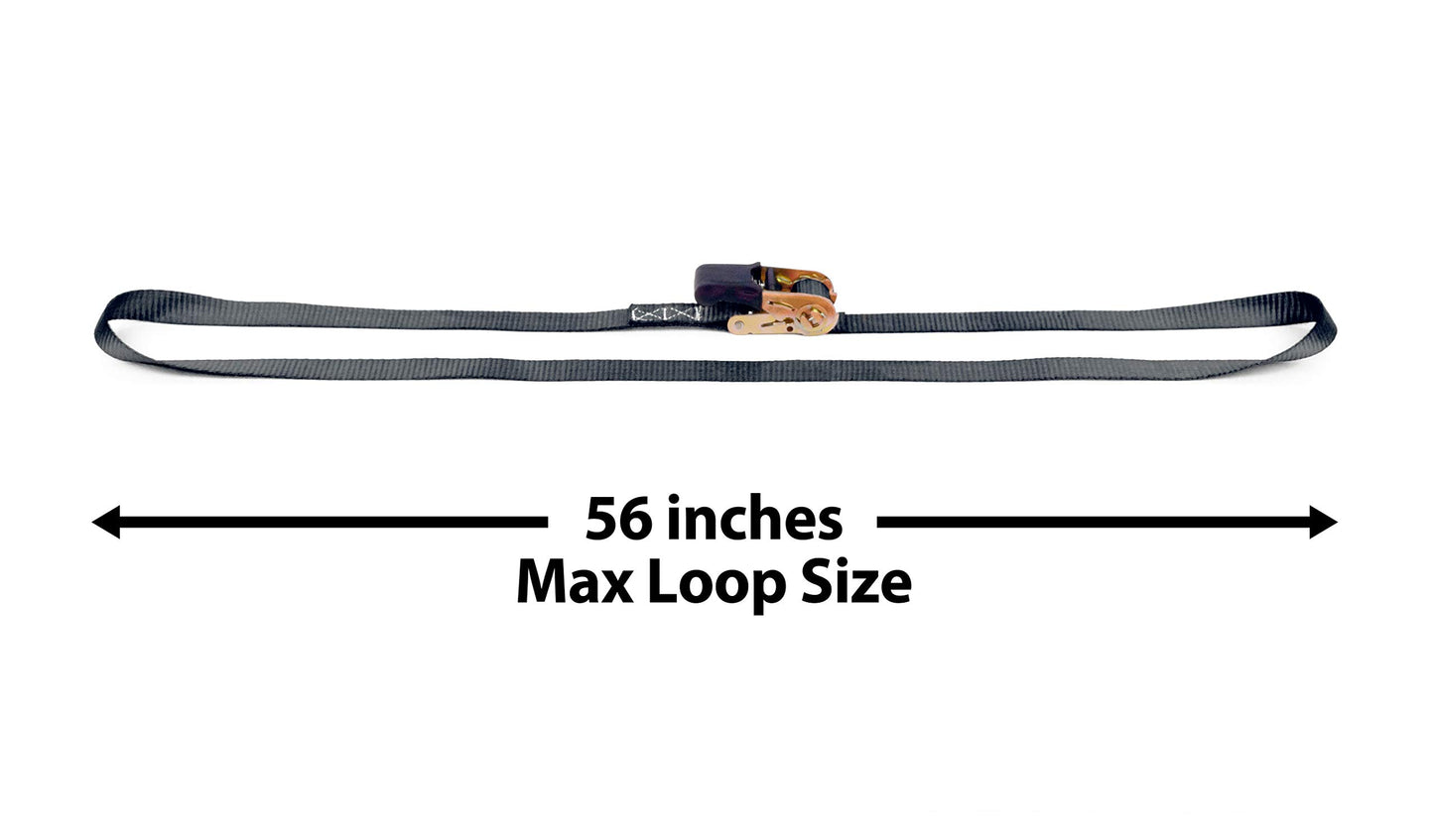 1" x 10' Endless Ratchet Strap - 2 Pack