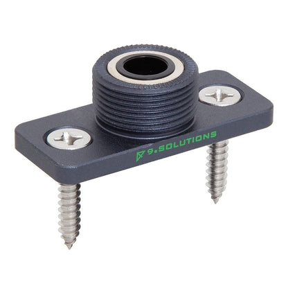 9.Solutions Quick Mount Receiver to Screw Plate, Wood Screws, Magnetic Quick Mount, 9.XA10074