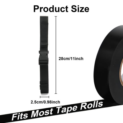 Tape Holder with Hook and Loop