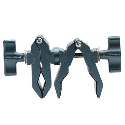 9.Solutions Python Double Clamp, Rotate 360 Degrees Independent, Max Load: 44lbs, 9.VP5081D