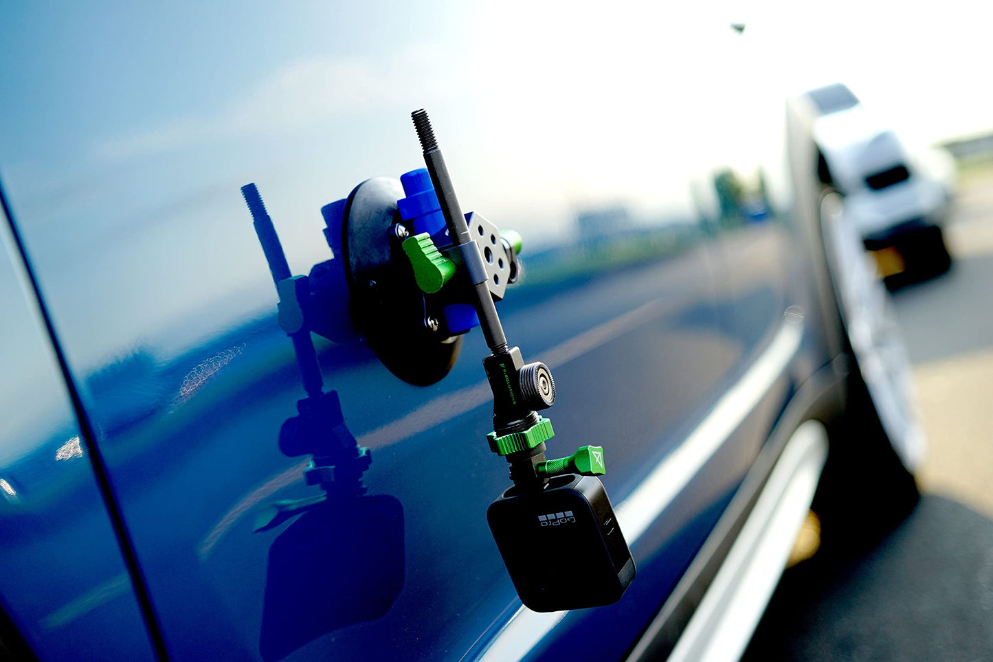 9.Solutions Quick Mount Receiver to 3/8”Rod, Two Quick Mount Receivers, 90 Degree Angle, Magnetic Quick Mount, 9.XM1010