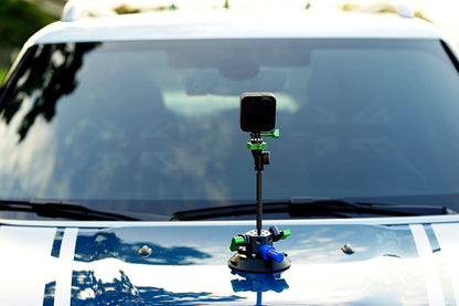 9.Solutions Quick Mount Receiver to 3/8”Rod, Two Quick Mount Receivers, 90 Degree Angle, Magnetic Quick Mount, 9.XM1010