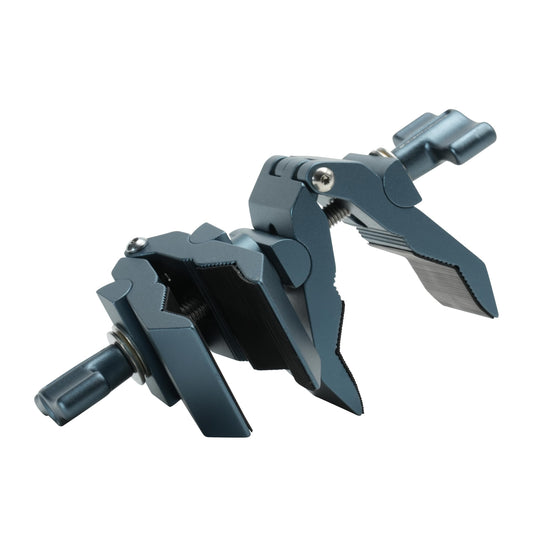 Python Double Clamp, Rotate 360 Degrees Independent, Max Load: 44lbs, 9.VP5081D